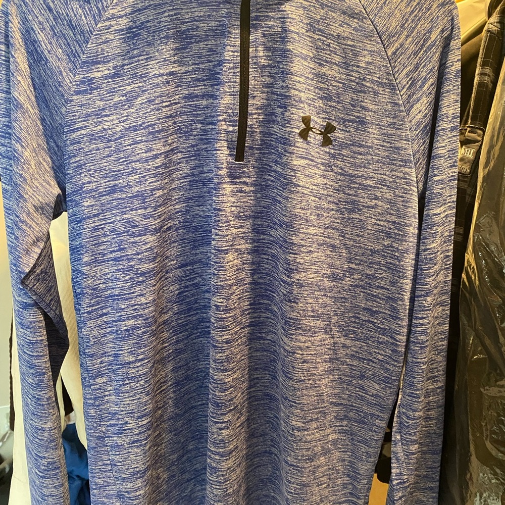 Under Armour Heathered Blue Loose Fit Top